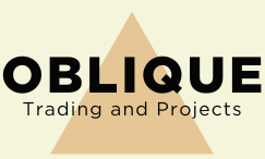 Oblique Branding Logo